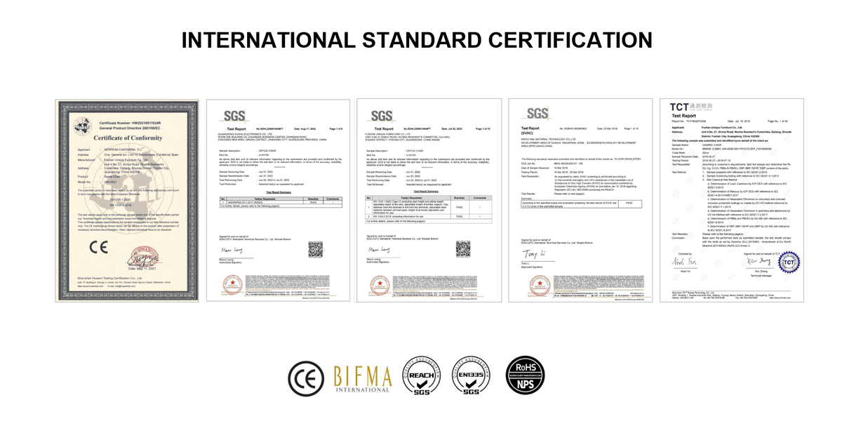 Beechair Certifications Display