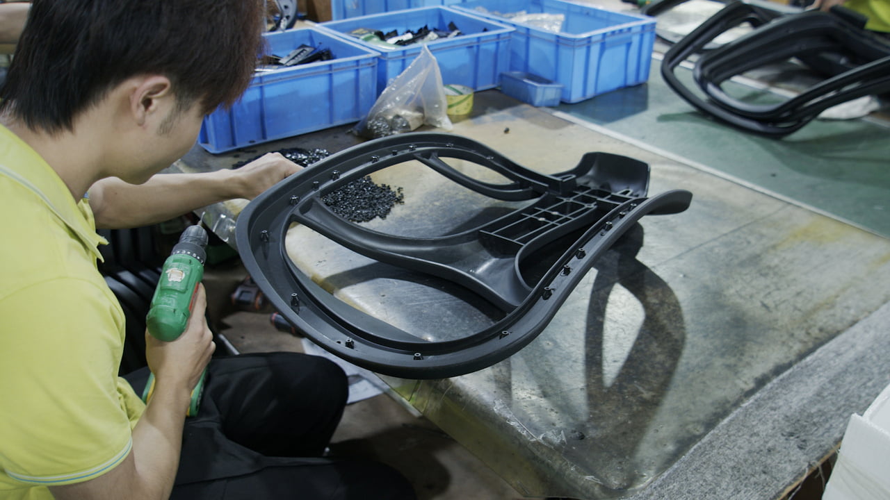 Ergonomic Office Chair Backrest Production Line