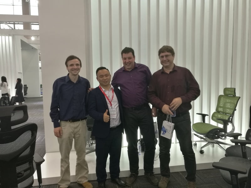 UK office chair clients visiting Beechair